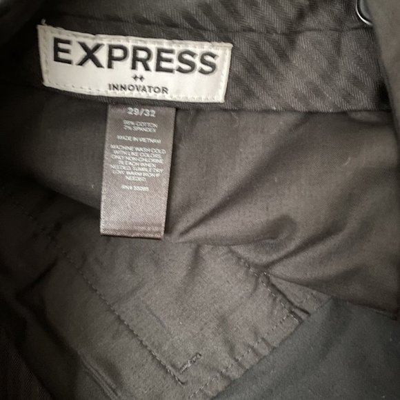 Express Innovator men’s black pants 29X32 - Picture 4 of 6